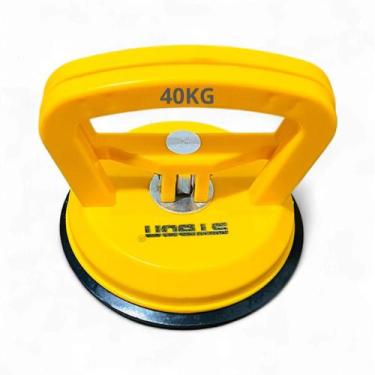 Imagem de Ventosa Profissional 40kg Segura Vidro Porcelanato Pisos Polidos Grani