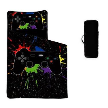 Imagem de Saco de dormir Nap Mat Datura home Gamepad com travesseiro de 3 a 7 an
