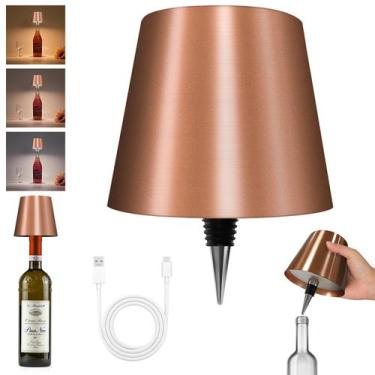 Imagem de Lâmpada de garrafa sem fio Hoide 2025 LED para garrafas de licor e vin