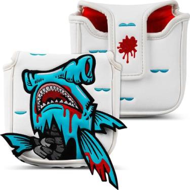 Imagem de Golf Head cobre grandes tubarões Hammerhead para amantes do golfe - Bi