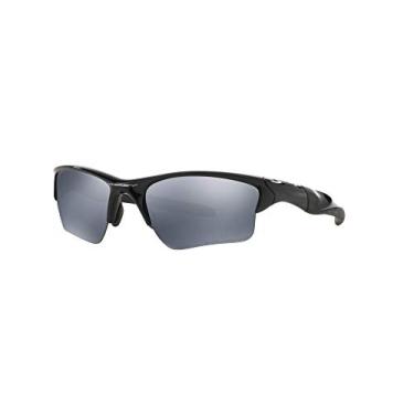 Imagem de Oakley Óculos de sol OO9154 Half Jacket 2.0 XL + conjunto de acessórios do grupo de visão, Irídio polarizado preto/preto polido (915405), 62mm