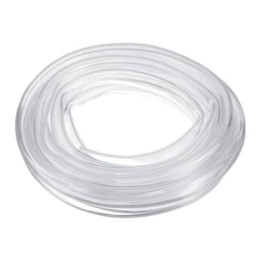 Imagem de YELARXI Mangueira de PVC transparente, tubo de água de plástico flexível, mangueira de vinil leve - adequado para (jardim/piscina/bomba/aquário/tanque de peixes), 19 mm ID e 0,94" (24 mm) OD e 5 m