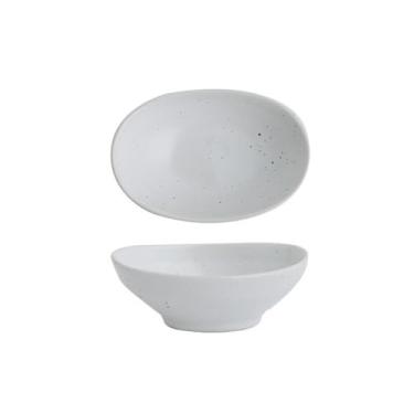 Imagem de prato de lanche Tigelas de cerâmica para imersão, pratos porcelana para molho, tigela para, para soja tigela de sopa(Branco)