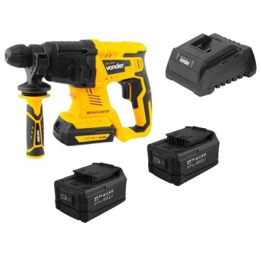 Imagem de Martelete E Rompedor Imv 1816 Vonder + 2 Baterias 4Ah Dwt