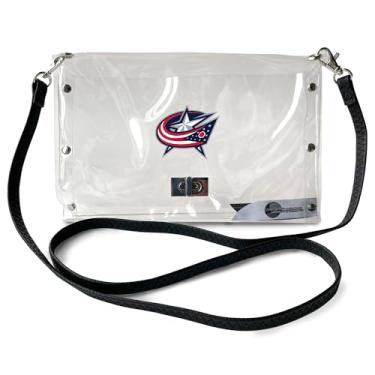 Imagem de Littlearth NHL Columbus Blue Jackets Bolsa envelope transparente