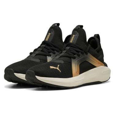Imagem de PUMA Tênis de corrida de estrada Softride Enzo 5 metálico WN's feminino, Puma Puma preto e quente ouro branco, 36 BR