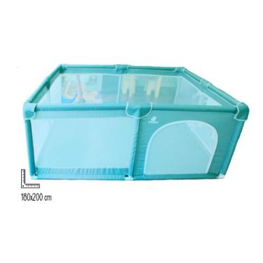 Imagem de Cercado Infantil Chiqueirinho Para Bebê Mastela Playpen 180X200, Azul 