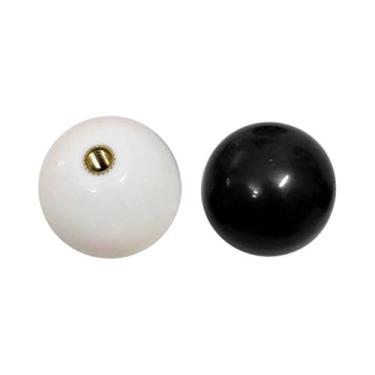 Imagem de Botão De Controle Arcade Em Forma De Bola, 2PCS, Knob Redondo Oval San