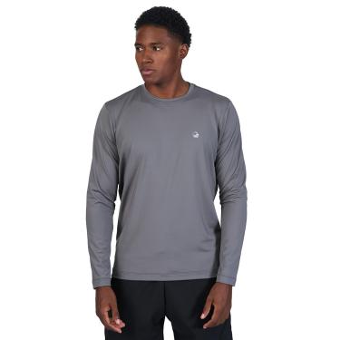 Imagem de Cobra D'Agua, Camiseta Dif Desempenho Active Flex, Manga Longa, Dry Fit, UV50+, Grafite, P