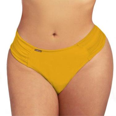 Imagem de Calcinha de biquíni fio duplo cintura alta plus size borboleta - Estig