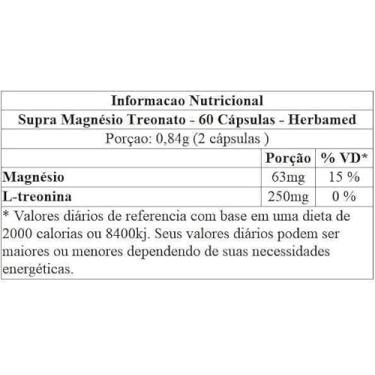 Imagem de Magnésio Treonato Fórmula para melhora de foco, sono e memória.