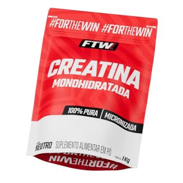 Imagem de FTW Creatina Monohidratada 100% Pura - Explosão de Energia, Força e Resistência - Absorção Rápida para Ganho de Massa e Performance (Refil 1KG)