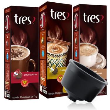 Imagem de Kit Multicap Mais bebidas Quentes 3 corações - Espressione