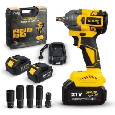 Imagem de Chave Impacto Spark BR 21V Brushless Portátil Torque 350Nm 2 Velocidad