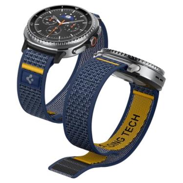 Imagem de Spigen Athlex Air projetado para Samsung Galaxy Watch 8 44/40 mm, 8 Classic 46 mm Band ajustável Solo Loop Strap (2025) - Azul marinho ativo