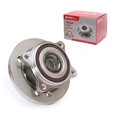 Imagem de FKG 513226 Conjunto de cubo de roda dianteira para Mini Cooper 2002-2006 (construído antes da data de produção 4/06) Tamanho do parafuso da roda de 12 mm