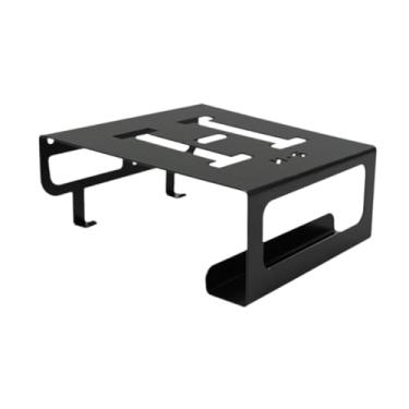 Imagem de menolana Suporte de parede para bicicleta, suporte organizador para garagem, universal, de aço carbono, resistente, multiuso, estável e resistente, Preto