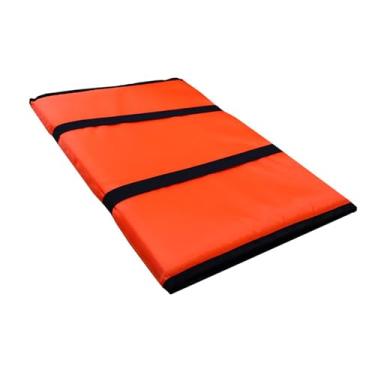 Imagem de Lljsszr Tapete de Pesca, Tapete de Desenganchamento, Tapete de Espreguiçadeira, Tapete de Desenganchamento, Tecido Oxford Dobrável, Repelente de água Portátil, Laranja