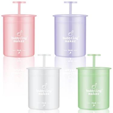 Imagem de Fabricante de espuma facial Maitys, conjunto de 4 ferramentas de limpe