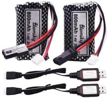 Imagem de Bateria recarregável Blomiky 7.4V 800mAh Li-ion para XLH 9135