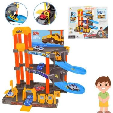 Imagem de Pista Infantil Educativa com Carrinhos e Rampas - Rick Imports