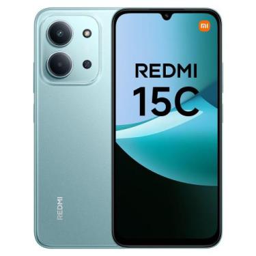 Imagem de Smartphone 15C Dual SIM de 256GB 8GB RAM de 6.9" 50MP 8MP - Mint Green