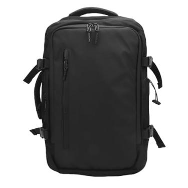 Imagem de Hyuduo Mochila a Vácuo, Tecido Oxford Impermeável, Mochila de Viagem de Compressão Expansível Com Porta de Carregamento USB para Aventureiros