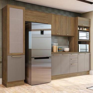 Imagem de Cozinha Compacta 5 Peças com Torre Quente e Paneleiro Botanic - Kappes