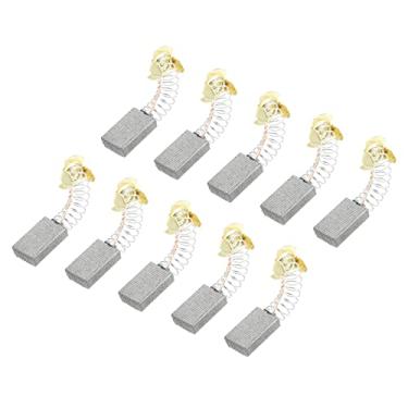 Imagem de Escovas de carbono 0,67 x 0,43 x 3,35 polegadas para motores elétricos, ferramenta elétrica, moedor angular, serra de mesa, reparo de peças sobressalentes, pacote com 10