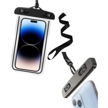 Imagem de "Capa Bolsa Protetora Celular à Prova D’Água Universal Touch Screen Mergulho Cor Preta"