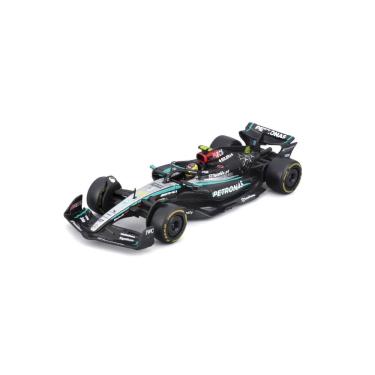 Imagem de Miniatura F1 24 Mercedes W15 Hamilton C/ Piloto 1:43 Bburago