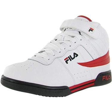 Imagem de Fila Tênis masculino F-13 M fashion, Preto/vermelho/branco., 6.5