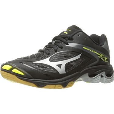 Imagem de Mizuno Wave Lightning Z3 Tênis de vôlei feminino, Preto/prata, 6.5