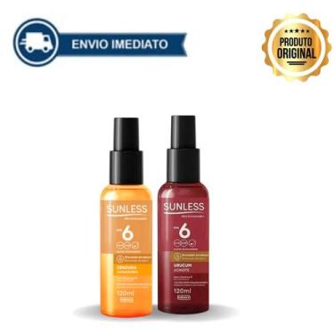 Imagem de Óleo Bronzeador com Vitamina E FPS 6 Sunless Proteção e Bronzeado Natu