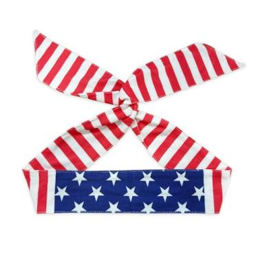Imagem de hhdatc Faixa de cabeça com bandeira do país americano com bandeira nacional, faixa de cabeça masculina Banadan México para equipe olímpica dos EUA