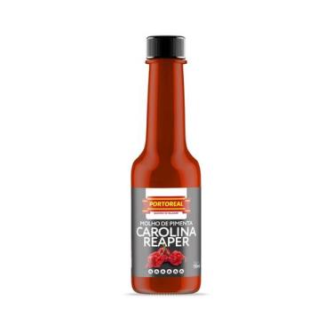 Imagem de Molho de Pimenta Carolina Reaper frasco 150ml - Portoreal