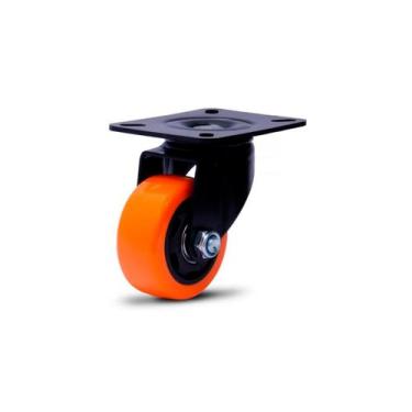 Imagem de Rodízio Giratório com Placa 3" Série Black 312 BP Colson