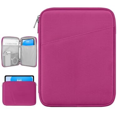 Imagem de Dadanism Bolsa de transporte para tablet de 9 a 11 polegadas para iPad (A16) 11ª geração de 11 polegadas, iPad 10ª geração 11 polegadas Air 5/4, i-Pad Air/Pro 11 polegadas, i-Pad 9/8/7, Galaxy Tab A9+