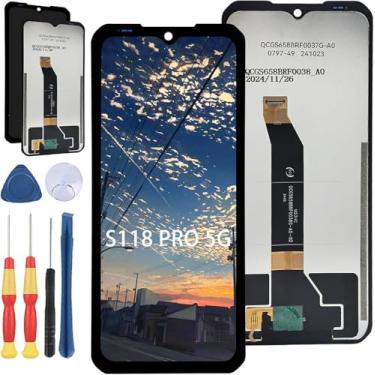 Imagem de Yuxyiony Nova tela de substituição para tela de reparo de tela LCD Doogee S118 Pro 5G e acessórios de ferramenta de substituição.