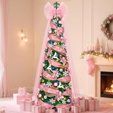 Imagem de Árvore de Natal artificial de mesa para decoração de festas