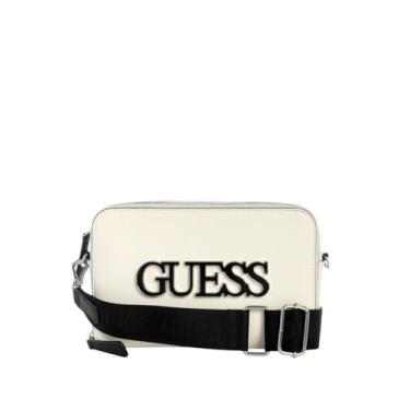 Imagem de GUESS Bolsa tiracolo feminina Factory Shaela com zíper