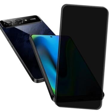 Imagem de NEOYUKL Protetor de tela de privacidade para BLU G95 [6,70 polegadas], [filme anti-espião], resistente a arranhões, fácil instalação [2 unidades]