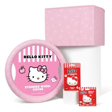 Imagem de Organizador de porta-malas Sanrio Hello Kitty, capa para volante, aromatizador de ar e refil – fofo, dobrável, armazenamento resistente e acessórios de carro para mantimentos, ferramentas, viagens