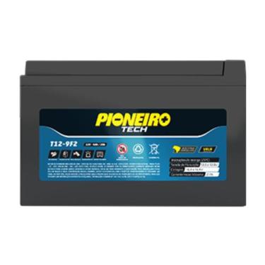 Imagem de Bateria estacionaria p/ alarme 12v 9a 20h ups t12-9f - PIONEIRO