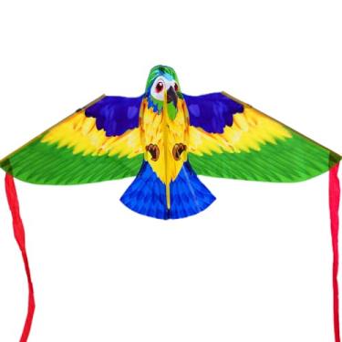 Imagem de Pássaro Papagaio Brinquedo de Pipas Cartoon Animais Tridimensional para Atividade na Praia