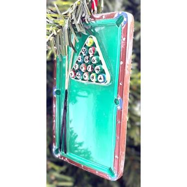 Imagem de Mesa de bilhar bolso bilhar árvore de Natal ornamento jogo Cue Sports W8210 Novo
