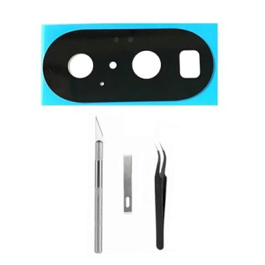 Imagem de Substituição de vidro da lente traseira da câmera traseira para Google Pixel 10, incluindo kit de ferramentas