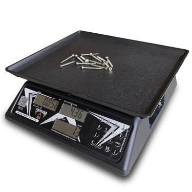 Imagem de Balança Contadora Ramuza 3kg/1g Bivolt Cristal Preta Com Bateria