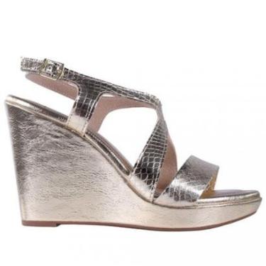 Imagem de Sandália Anabela Feminina Moleca 5411,1503-Feminino