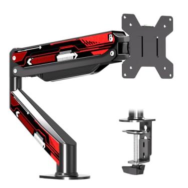 Imagem de suptek Suporte para monitor com mola a gás, suporte para mesa de braço totalmente ajustável, serve para monitores MD8WR 17 20 22 23 24 26 27 polegadas